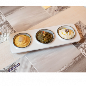 Trilogy of your choice of spread